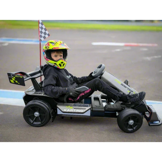 Limited-time offer on the hottest toys of 2026: Direct from the source – 24V Kids Adjustable Electric Drift Go Kart, Max Speed 19 KM/H